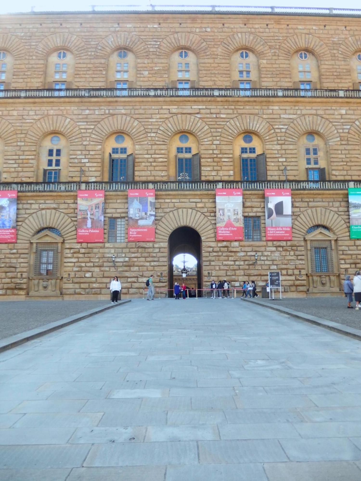 Panoramic View 2 Pitti Palace Close 2Ponte Vecchio Firenze Kültér fotó