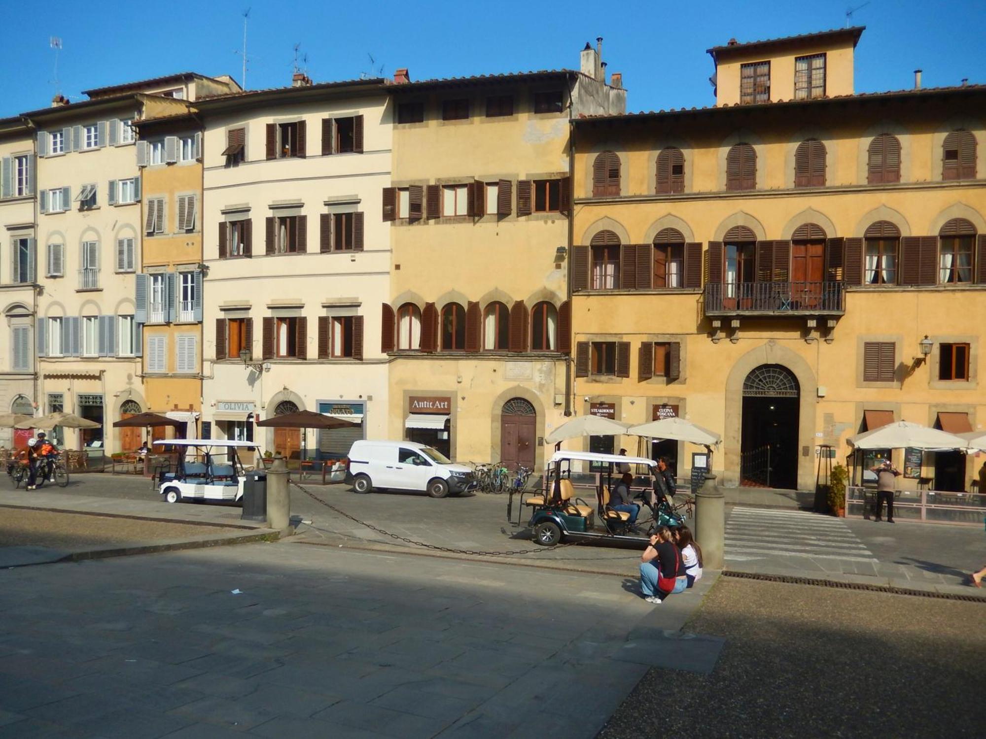 Panoramic View 2 Pitti Palace Close 2Ponte Vecchio Firenze Kültér fotó